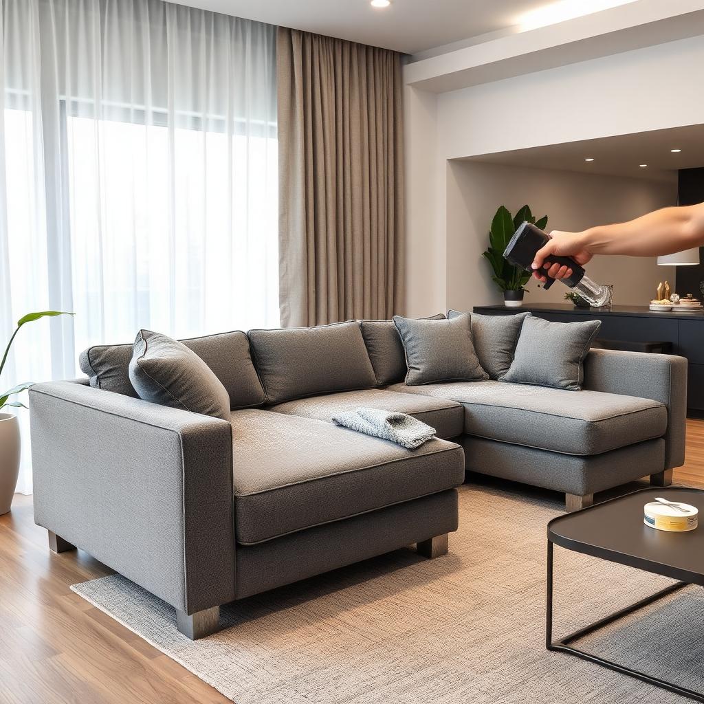 Fabric sectional