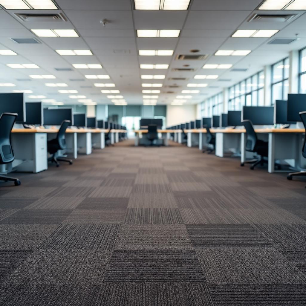 Office carpet tiles